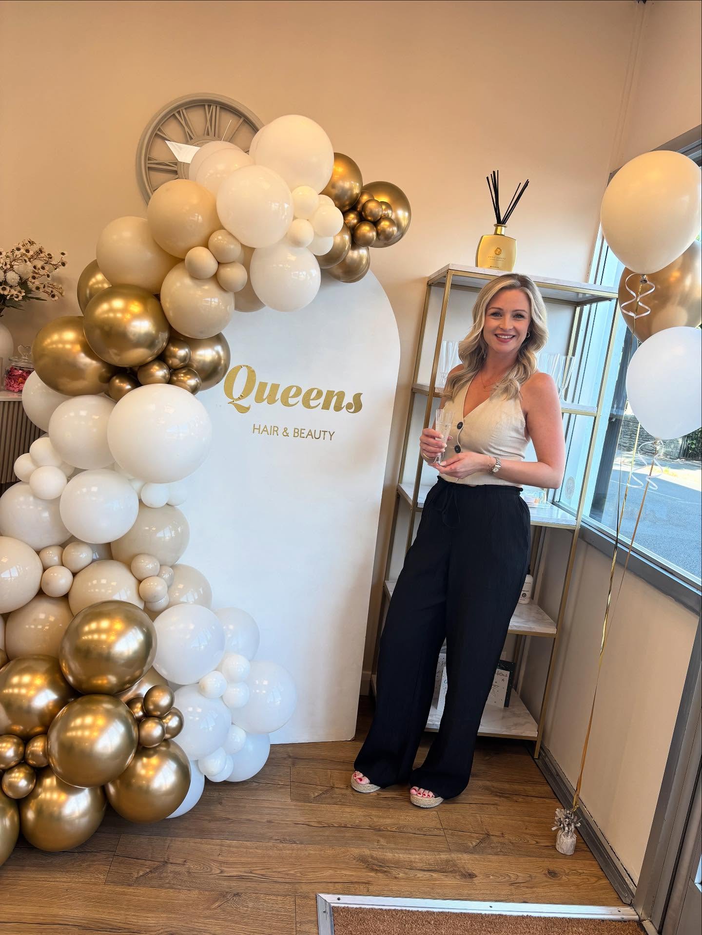 Karen, owner of Queens Hair & Beauty
